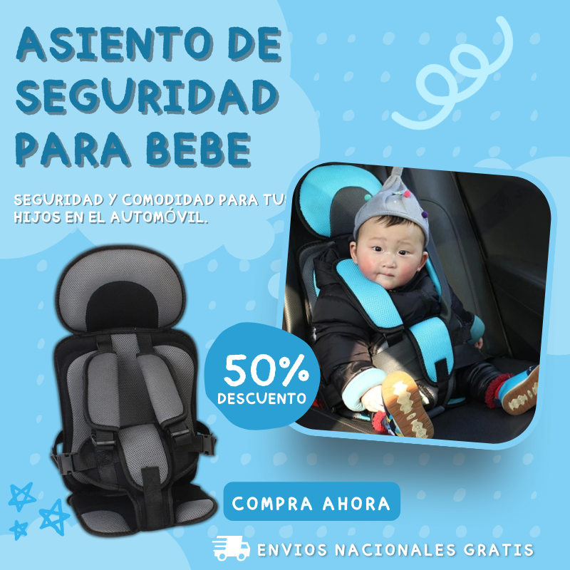 ASIENTO DE SEGURIDAD PARA BEBE