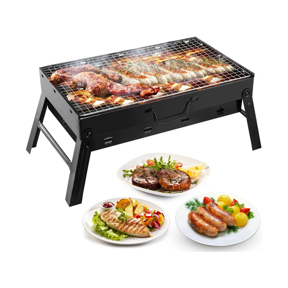 PARRILLA RECTANGULAR PORTATIL BBQ