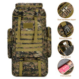 MOCHILA TACTICA CAPACIDAD 70 LT (PRECIO REMATE )