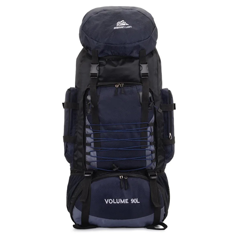 MOCHILA DE VIAJE Y CAMPING CAPACIDAD 90 LT