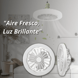 LUZ LED CON VENTILADOR