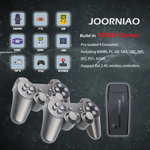 CONSOLA DE VIDEOJUEGOS RETRO INALAMBRICA