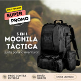 Mochila Táctica Militar 3 en 1 G6