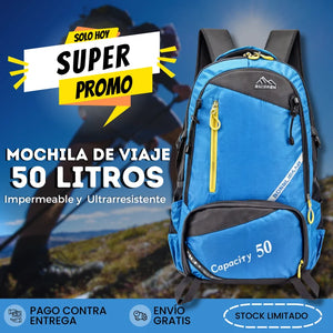 RONGLIDA- Mochila de Camping 50Lts