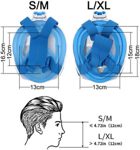 MASCARA DE SNORKEL COMPLETA