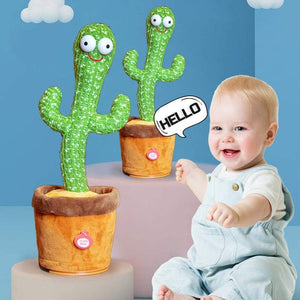 Cactus De Peluche Cantando 120 Canciones Bailando Y Girando Grabación Luminosa - 100xHobbies