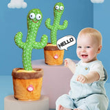 Cactus De Peluche Cantando 120 Canciones Bailando Y Girando Grabación Luminosa - 100xHobbies