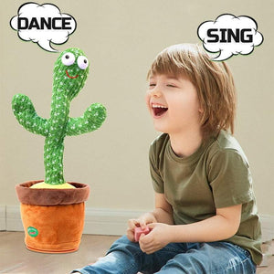 Cactus De Peluche Cantando 120 Canciones Bailando Y Girando Grabación Luminosa - 100xHobbies