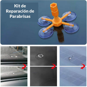 Kit Reparador de Parabrisas Para Autos