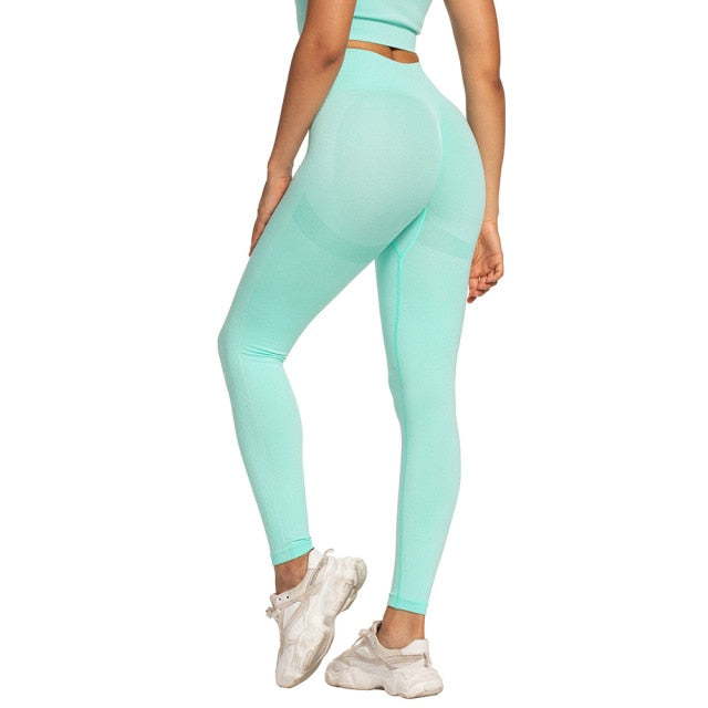 Leggings Deportivos Sin Costuras Para Mujer, Pantalones De Yoga, Realce De Glúteos - 100xHobbies