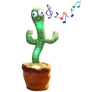 Cactus De Peluche Cantando 120 Canciones Bailando Y Girando Grabación Luminosa - 100xHobbies