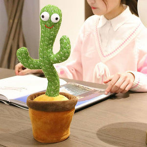 Cactus De Peluche Cantando 120 Canciones Bailando Y Girando Grabación Luminosa - 100xHobbies