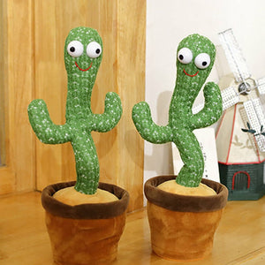 Cactus De Peluche Cantando 120 Canciones Bailando Y Girando Grabación Luminosa - 100xHobbies